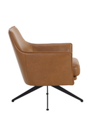 Swivel Leather Lounge Chair | Splendido Crosby | Oroa.com