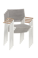 Stackable Indoor/Outdoor Dining Armchairs (2) | Splendido Nava | Oroa.com