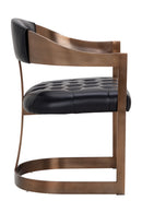 Antique Brass Framed Dining Chair | Splendido Beaumont | Oroa.com