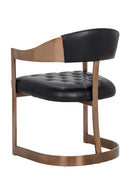 Antique Brass Framed Dining Chair | Splendido Beaumont | Oroa.com