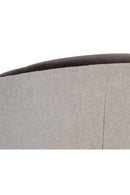 Gray Barrel-Back Dining Chair | Splendido Sheva | Oroa.com