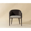 Gray Barrel-Back Dining Chair | Splendido Sheva | Oroatrade.com