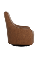 High Back Leather Swivel Chair | Splendido Carmine | Oroa.com