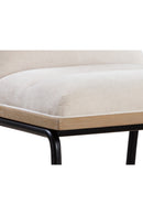 White Muslin Counter Stool | Splendido Abilene | Oroa.com