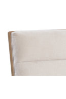 Channeled White Muslin Dining Chairs (2) | Splendido Abilene | Oroa.com