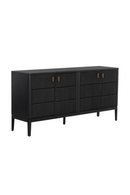 4-Door Black Sideboard | Splendido Etienne | Oroa.com