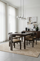 Contract furniture - Oak Leather Dining Chairs (2) - www.oroatrade.com