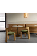 Contract furniture - Oak Framed 3-Legged Dining Chairs (2) - www.oroatrade.com