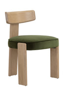 Contract furniture - Oak Framed 3-Legged Dining Chairs (2) - www.oroatrade.com