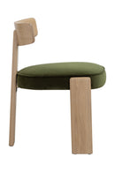 Contract furniture - Oak Framed 3-Legged Dining Chairs (2) - www.oroatrade.com