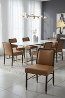 Rubberwood Framed Dining Chairs (2) | Splendido Jeno | Oroa.com
