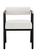 White Boucle Dining Armchair | Splendido Sova | Oroa.com