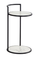 Gold Frame Indoor/Outdoor End Table | Splendido Parga | Oroa.com
