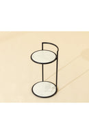 Gold Frame Indoor/Outdoor End Table | Splendido Parga | Oroa.com