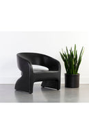 Black Indoor/Outdoor Lounge Chair | Splendido Cura