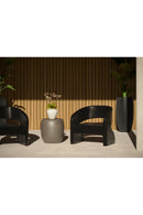 Black Indoor/Outdoor Lounge Chair | Splendido Cura