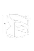 Black Indoor/Outdoor Lounge Chair | Splendido Cura