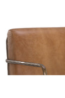 Hammered Brass Leather Lounge Chair | Splendido Lathan | Oroa.com