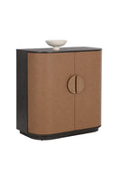 Smoked Acacia 2-Door Bar Cabinet | Splendido Dresden | Oroa.com