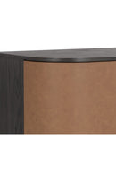 Smoked Acacia 2-Door Bar Cabinet | Splendido Dresden | Oroa.com