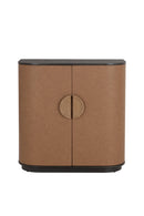 Smoked Acacia 2-Door Bar Cabinet | Splendido Dresden | Oroa.com