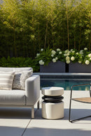 White Indoor/Outdoor End Table | Splendido Sumie | Oroa.com