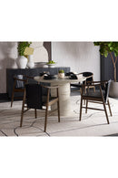 Cream Round Indoor/Outdoor Dining Table | Splendido Alanya | Oroa.com