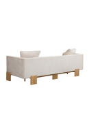 Oak Base White Upholstered Sofa | Splendido Anwa | Oroa.com