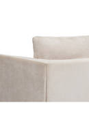 Oak Base White Upholstered Sofa | Splendido Anwa | Oroa.com