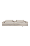 Cream Curved Seat Sofa | Splendido Baela | Oroa.com