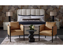 Hospitality furniture - Curved Wood Frame Lounge Chair - www.oroatrade.com