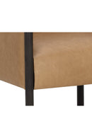 Hospitality furniture - Curved Wood Frame Lounge Chair - www.oroatrade.com