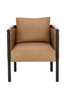 Hospitality furniture - Curved Wood Frame Lounge Chair - www.oroatrade.com