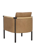 Hospitality furniture - Curved Wood Frame Lounge Chair - www.oroatrade.com