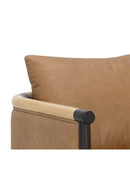 Hospitality furniture - Curved Wood Frame Lounge Chair - www.oroatrade.com