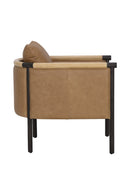 Hospitality furniture - Curved Wood Frame Lounge Chair - www.oroatrade.com
