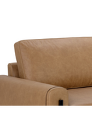 Brown Leather Strapped Sofa | Splendido Camus | Oroa.com
