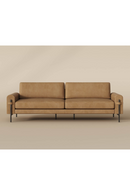 Brown Leather Strapped Sofa | Splendido Camus | Oroa.com