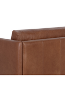 Oak Wood Frame Leather Sofa | Splendido Saul | Oroa.com