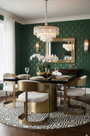 Antique Brass Framed Dining Chair | Splendido Beaumont | Oroa.com