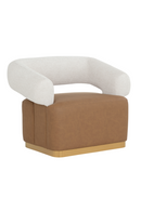 Two-Toned Swivel Lounge Chair | Splendido Aggie | Oroa.com