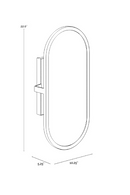 Oval Alabaster Wall Lamp | Splendido Sidra | Oroa.com