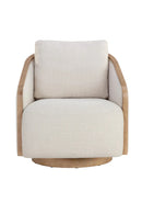 Birch Wood Frame Swivel Chair | Splendido Tasia | Oroa.com