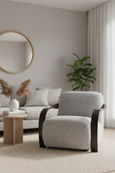 Twisted Brass Arm Lounge Chair | Splendido Sonesta | Oroa.com