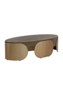 Timber Effect Indoor/Outdoor Coffee Table | Splendido Amarula