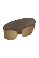 Timber Effect Indoor/Outdoor Coffee Table | Splendido Amarula