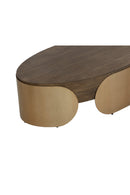 Timber Effect Indoor/Outdoor Coffee Table | Splendido Amarula
