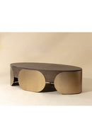Timber Effect Indoor/Outdoor Coffee Table | Splendido Amarula