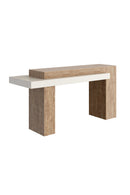Rectangular Timber-Effect Indoor/Outdoor Console Table | Splendido Herriot | Oroa.com