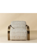 Twisted Brass Arm Lounge Chair | Splendido Sonesta | Oroa.com